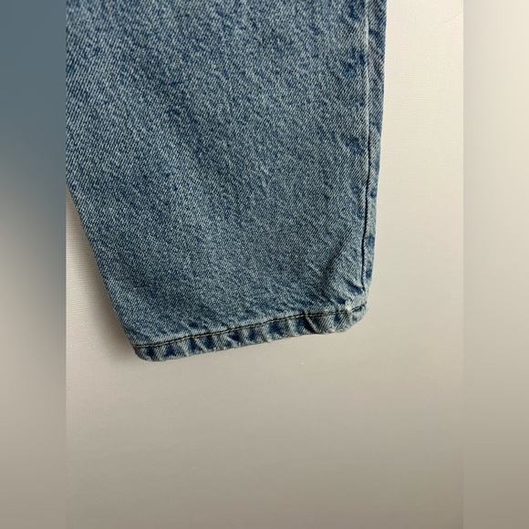 Zara Distressed High Rise Mom Jeans - Picture 11 of 13